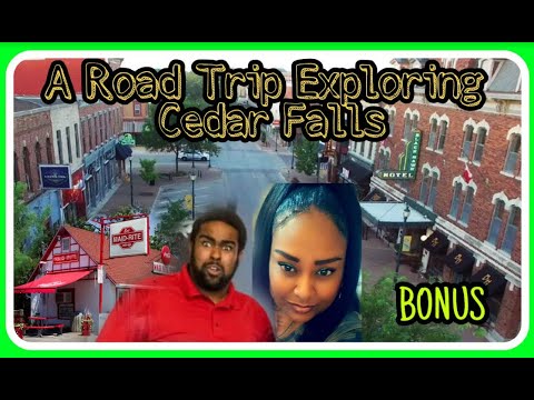Exploring Cedar Falls Iowa [Momma's First Time in Iowa] Part 4 [Exploring THE FAMOUS PARKADE + More]