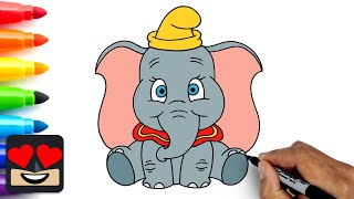 How To Draw Dumbo