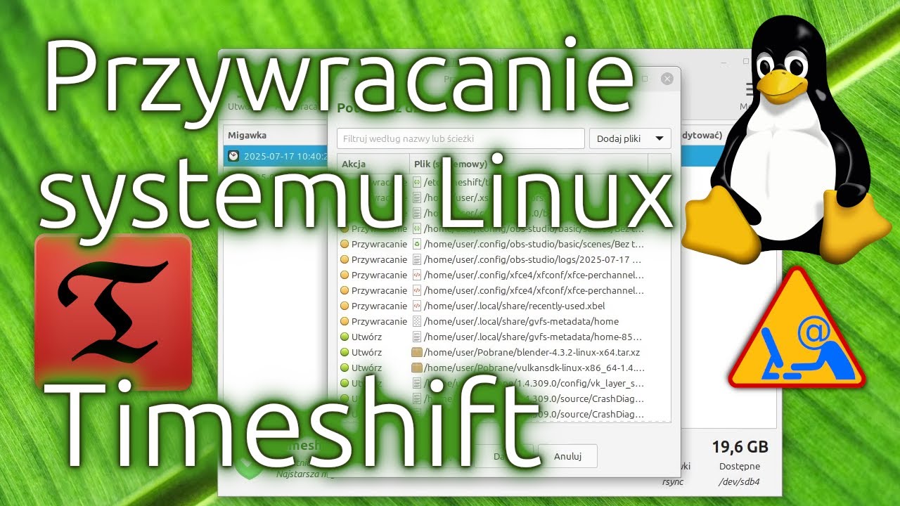 How-to - Restoring Linux Using Timeshift