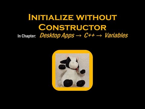 C++: Initialize without Constructor
