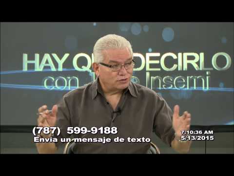 Hay Que Decirlo 05-13-15 (5) No actúes a base de las críticas