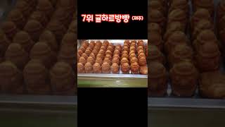 한국의 지역 별 특색 빵 #shorts #순위 #top10 #빵 #간식 #지역 #특색 #한국