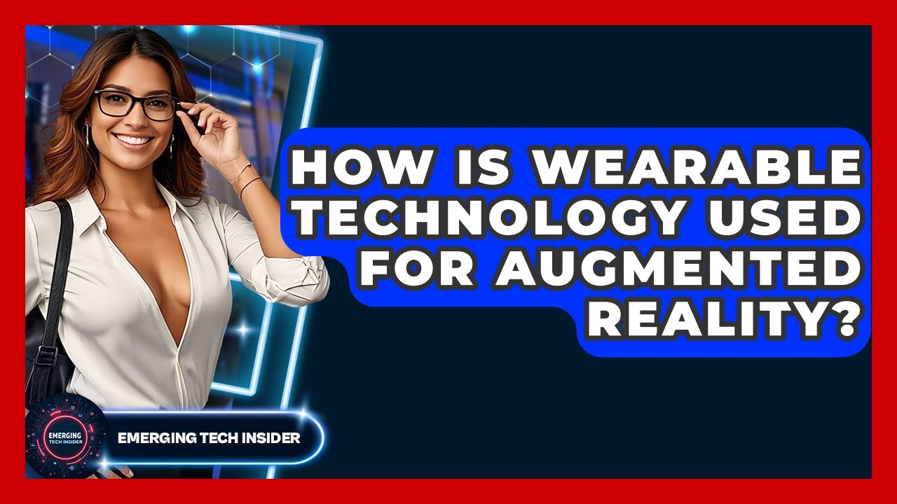 How Is Wearable Technology Used For Augmented Reality? - Emerging Tech Insider