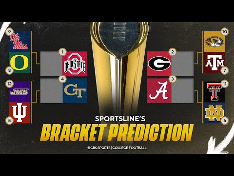 College Football Playoff Bracket Simulation: Sportsline picks Georgia vs Ohio State in title game