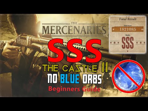 Resident Evil 8 Village Mercenaries - The Castle 2 SSS Rank - NO BLUE ORBS - Beginner's Guide