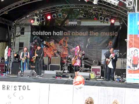 East Pole Orchestra play East Pole at The Harbourside Festival Bristol 2010