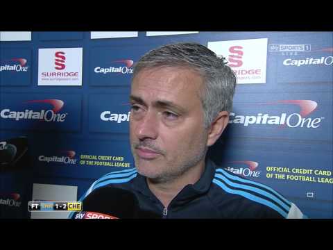 Mourinho Post Match Interview ( Shrewsbury 1 Chelsea 2 )  28-10-2014
