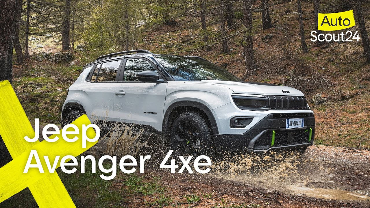 Bekijk de Jeep Avenger 4xe op YouTube
