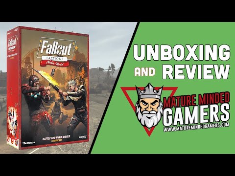 Fallout Factions - Battle for Nuka Starter Set by @Modiphius - Review and Unboxing!