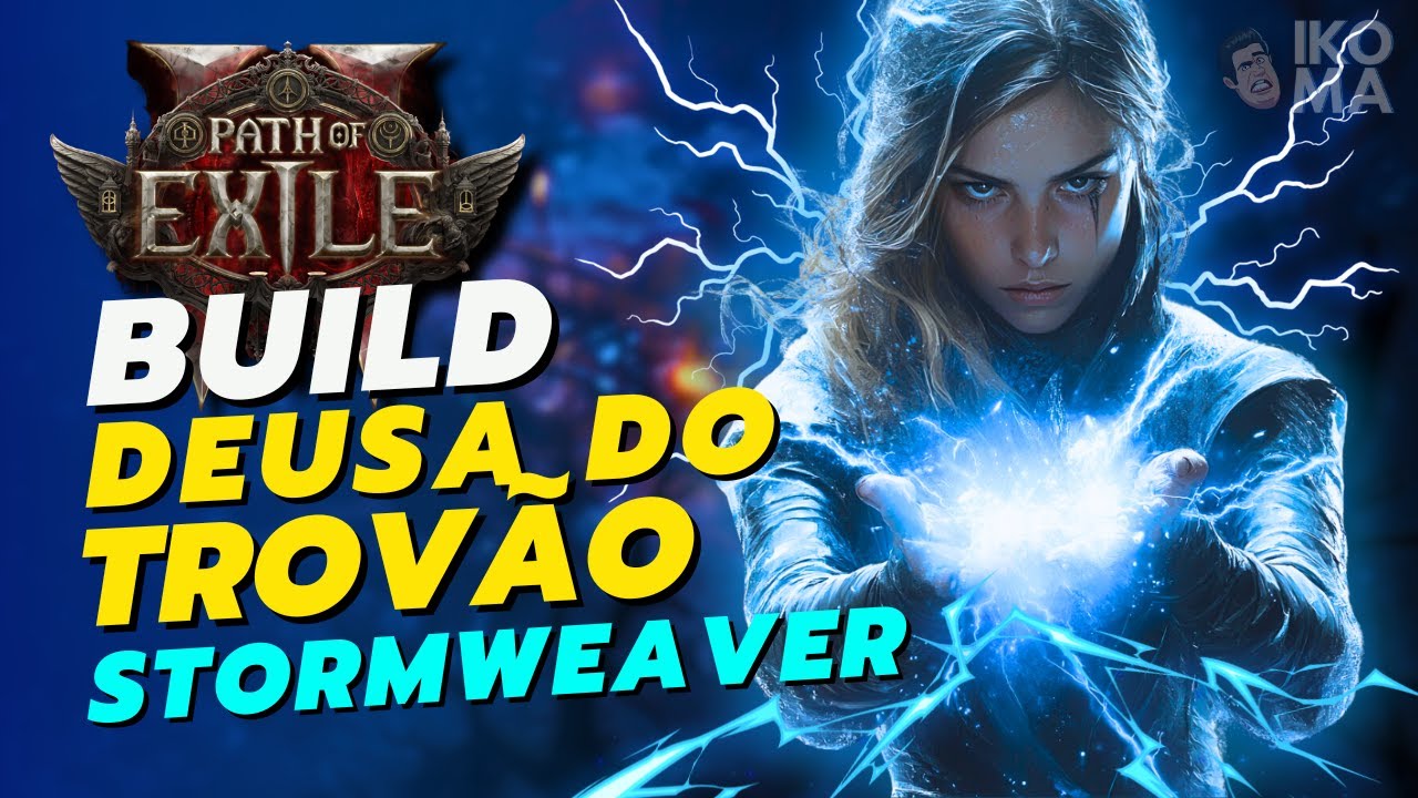 BUILD de FEITICEIRA Stormweaver em PATH OF EXILE 2