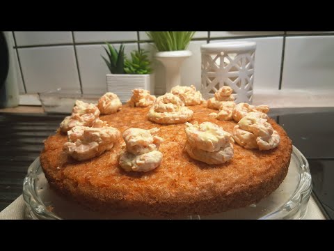 Yummy & easy carrot cake recipe. [ My own recipe soft & Moist.] @ArifafromGermany 