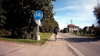 preview picture of video 'Droga rowerowa wzdłuż Żylicy w Buczkowicach'