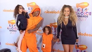Mariah Carey and Nick Cannon Reunite! 2017 Kids' Choice Awards Orange Carpet