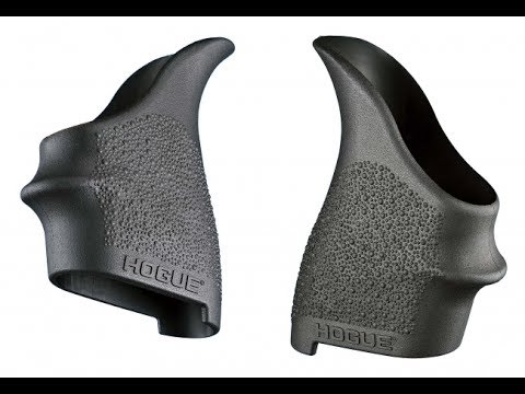 Hogue Handall Beavertail Grip Sleeve on Glock 26