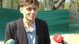 У Харкові прибиральники знищили плакатну акцію дітей