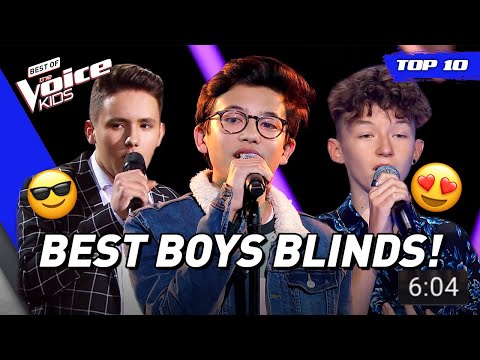 BEST BOYS in The Voice Kids! 😎 | Top 10 (Part 2)