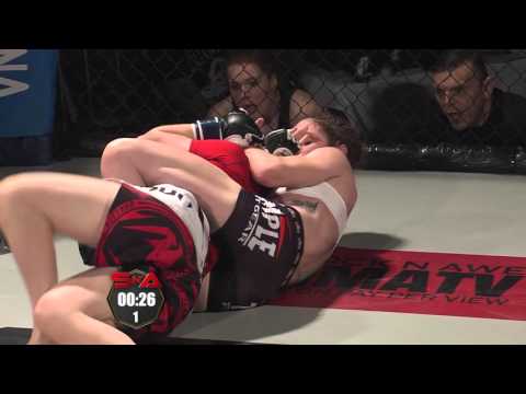 Shock N Awe 21 Female Pro Straweight MMA Jade Barker vs Bryony Tyrell