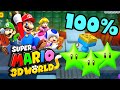 6 3 Hands On Hall Super Mario 3D World Switch Wii U All Green Stars Stamp