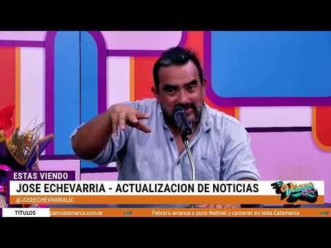 El análisis de lo sucedido en la mañana de Catamarca en Verano Glam con Jose Echevarria, notis y mas