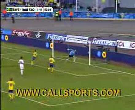 Sweden 1-0 Slovenia