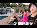 WE SPENT 24 HOURS ON THE ROOF!!😱
