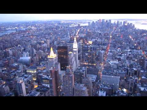 NYC from the 86th floor observatory in Empire State Building