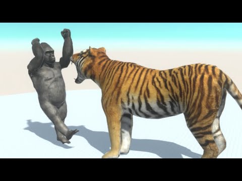 BERSERKER GORILLA vs SAME SIZE EVERY UNIT - Animal Revolt Battle Simulator