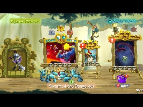 Walkthrough: Rayman Legends 100% - Swarmed and Dangerous