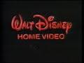 Original VHS Opening Dumbo UK Retail Tape