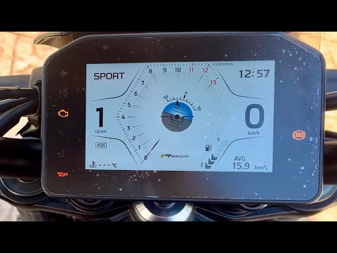 How to change Sport Mode Kawasaki Z900 2025