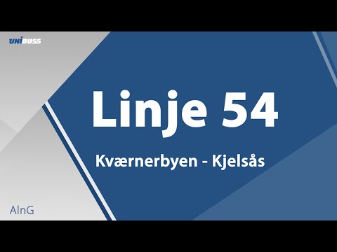 Linje 54 Kværnerbyen - Kjelsås
