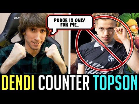 Dendi knows exactly how to counter Topson's PUDGE Mid DOTA 2
