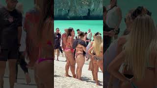 ☀️The Most Famous Beach Maya Bay İn The World -Sunny Day? #beach #summervibes #travel