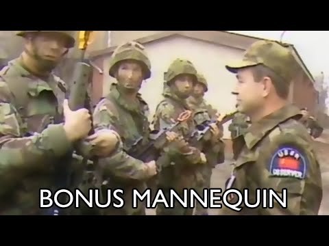 Bonus Mannequin, British Infantryman, Exercise Iron Hammer, November 1988