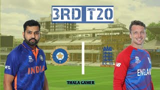 3rd T20I | Hindi | Highlights | India Tour Of England | 10th July 2022-Wcc3gameplay,#THALAGAMER