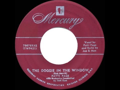 1953 HITS ARCHIVE: The Doggie In The Window - Patti Page (her original #1 version)