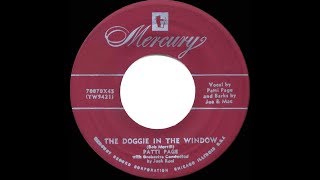 1953 HITS ARCHIVE: The Doggie In The Window - Patti Page (her original #1 version)