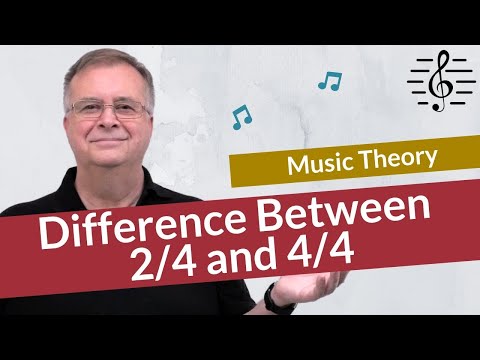 The Difference Between 2/4 and 4/4 Time Signatures - Music Theory