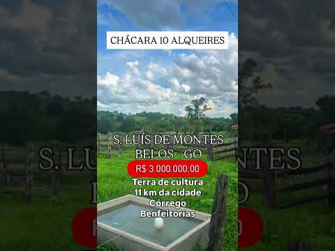 Terra em São Luís de Montes Belos, Go - whatsapp 62 99373-6407