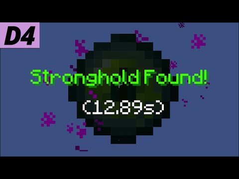 How Speedrunners Find a Stronghold in Seconds