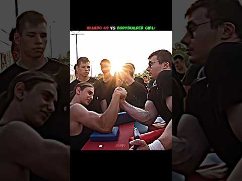 😱AKIMBO 69 VS BODYBUILDER GIRL ARMWRESTLING 🔥