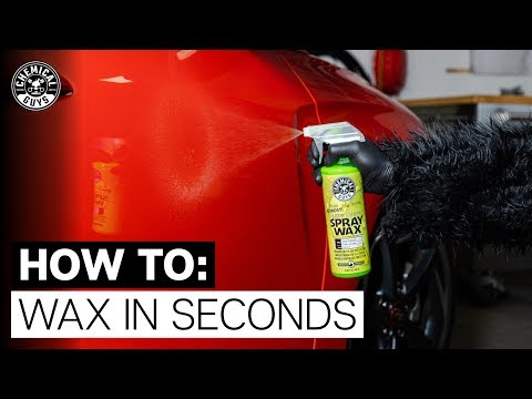 How To Wax Your Car In Seconds! - Chemical Guys Almost Blazin' Banana Spray Wax