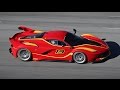 14x Ferrari FXX K - LOUD Sound & Fly bys 