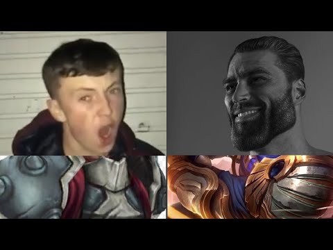 Average Darius Fan (OMEGALUL) vs Average Garen Enjoyer (GigaChad)
