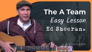 How to play The A Team by Ed Sheeran + Mini Guitar Cover