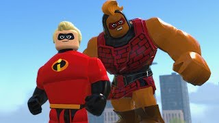 LEGO The Incredibles - All BigFig Characters Shown (PC HD) [1080p60FPS]