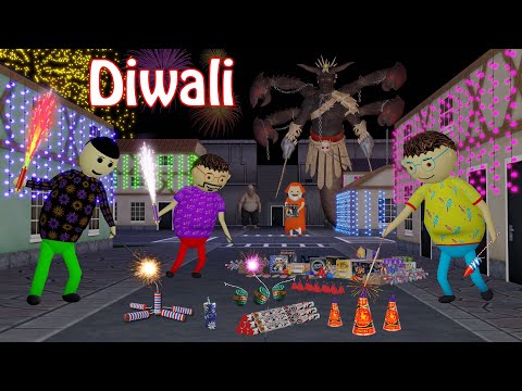 Gulli Bulli In Diwali | Diwali Ke Patakhe | Happy Diwali | Gulli Bulli | Make Joke Of Horror