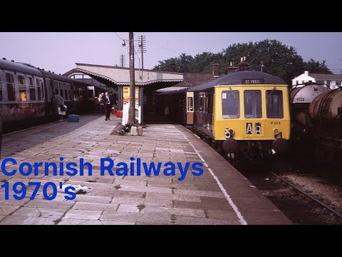 Photos of Railways in Cornwall 1974 and 1975.