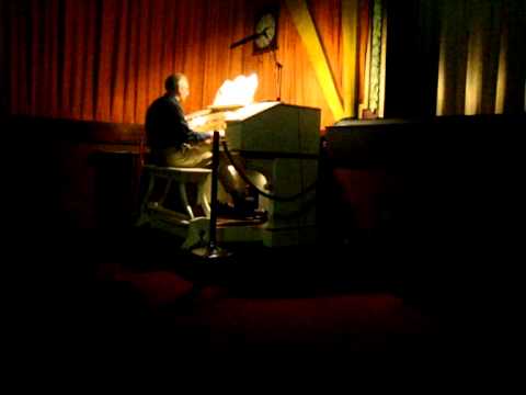 The Wurlitzer Organ in the Royalty Cinema, Bowness-on-Windermere, The Lake District.