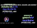 Hai Duniya Usiki Zamana Usika Karaoke With Lyrics Eng हिंदी